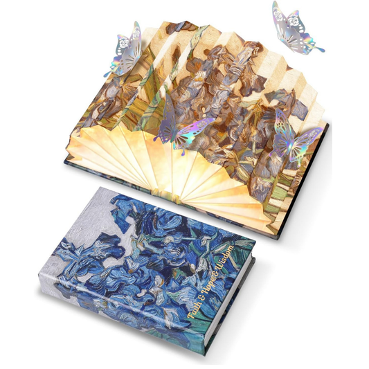 Luz Nocturna Decorativa para Hogar y Lectura / Lámpara de Libro